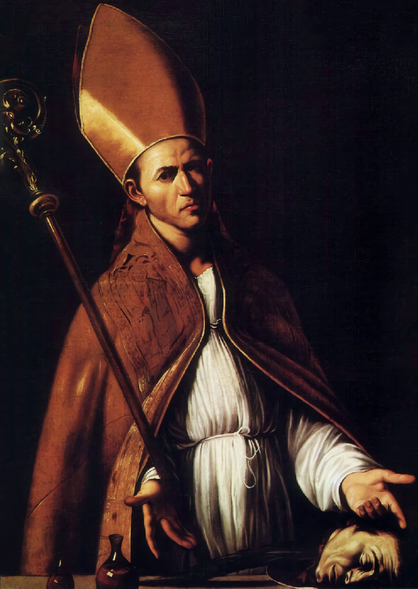 San Gennaro, patrono di Napoli.